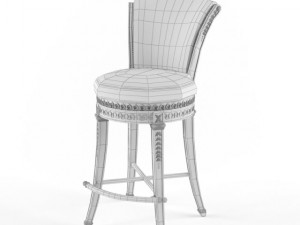 maitland smith bar chair lido finished 3D Model