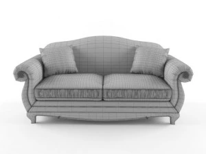 prova de sof&aacute; Modelo 3D