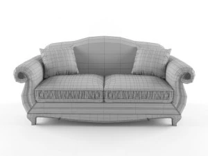prova de sof&aacute; Modelo 3D