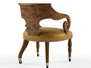 century furniture chair 3D मॉडल
