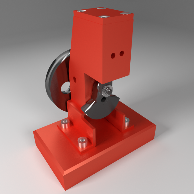 compressed air engine Modelo 3D .c4d .max .obj .3ds .fbx .stl .blend 