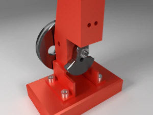 Druckluftmotor 3D Modell