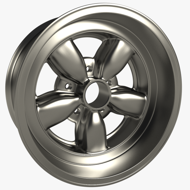 american racing classic 200s 16 inch rim 3D Модель .c4d .max .obj .3ds .fbx .stl .blend