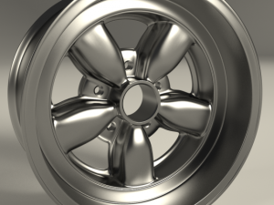 american racing classic 200s 16 inch rim 3D Модель