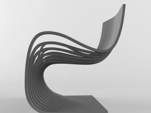 pipo chair 3D Model