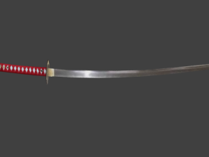 katana Modelo 3D