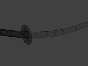 katana Modelo 3D