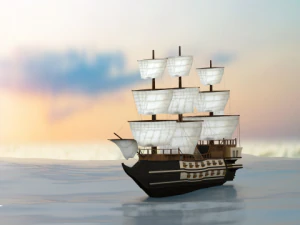 ship 3D Model