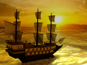 ship Model 3D