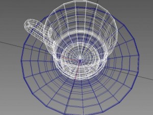 coffee tea cup 001 3D 모델