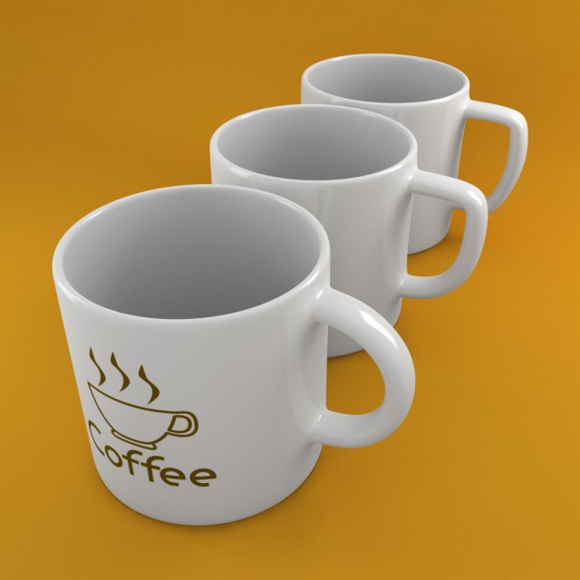 coffee tea cup 002 3Dモデル .c4d .max .obj .3ds .fbx .stl .blend