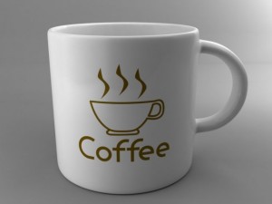 coffee tea cup 002 3Dモデル