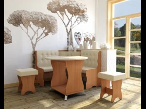 厨房区14 3D 模型