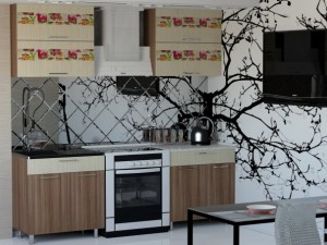 kitchen set 6 fruit Modelo 3D