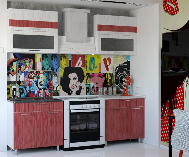 kitchen set 6 3D मॉडल .c4d .max .obj .3ds .fbx .stl .blend 