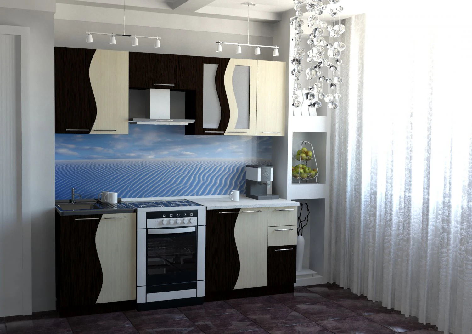 kitchen set 24 3D Model .c4d .max .obj .3ds .fbx .stl .blend 