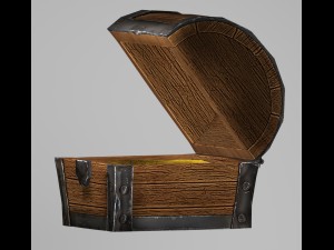 treasure chest 3D Модель