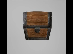 hazine sandığı 3D Model