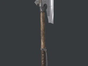 barbarian axe 3D Model
