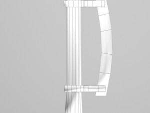 barbarian axe 3D मॉडल