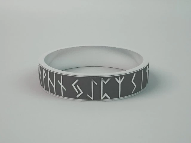 rune ring 3D Model .c4d .max .obj .3ds .fbx .stl .blend 