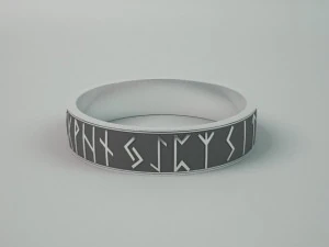 Runenring 3D Modell