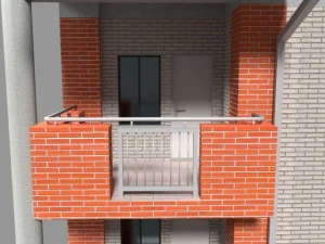 apartment building 3D Model