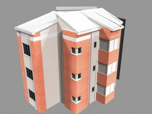 apartment building 3D Model