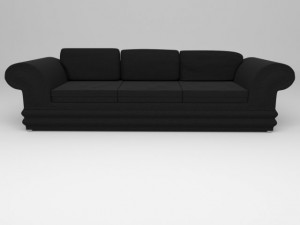 leathercouch 3D Model