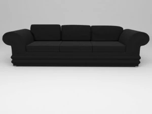 leathercouch 3D Model