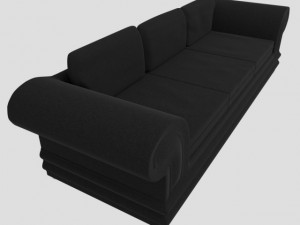 leathercouch 3D Model