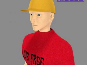 खेल चरित्र 3D मॉडल