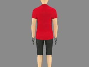 sports character 3D Model