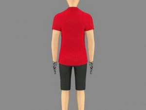 sports character 3D Model