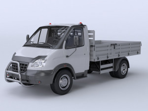 mini truck 3D Model