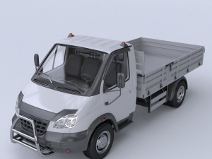 mini truck 3D Model