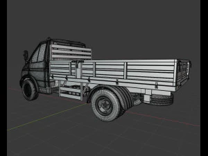 mini truck 3D Model