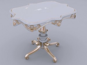 table barokko 3D Модель