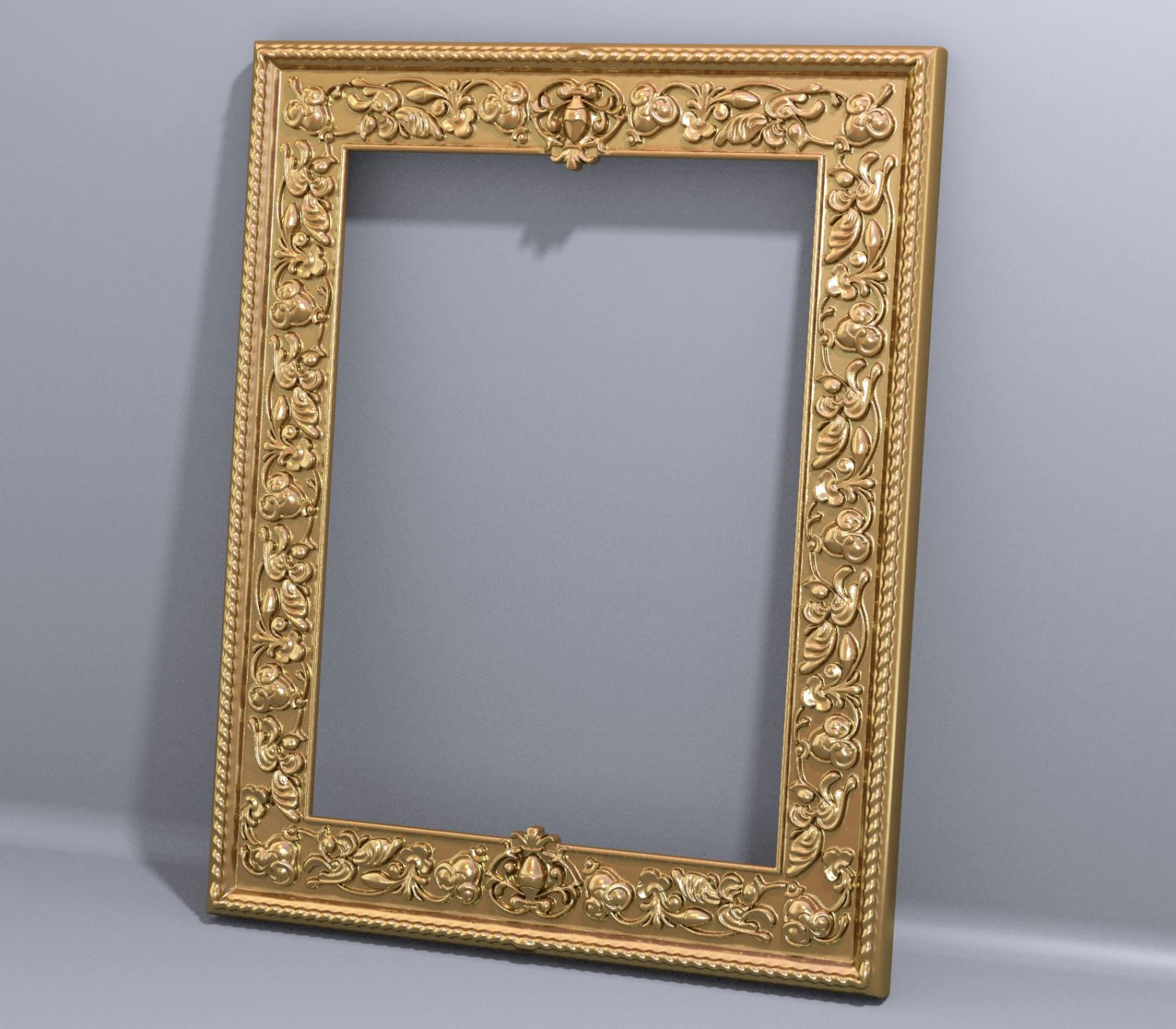 frame for a picture rokoko 3D Model .c4d .max .obj .3ds .fbx .stl .blend 