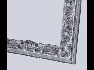 frame for a picture rokoko 3D Model
