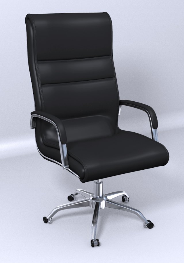 office chair 3D 模型 .c4d .max .obj .3ds .fbx .stl .blend 