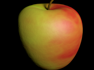 apple Modèle 3D