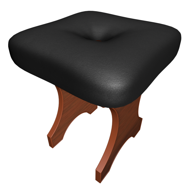 stool 3D 模型 .c4d .max .obj .3ds .fbx .stl .blend