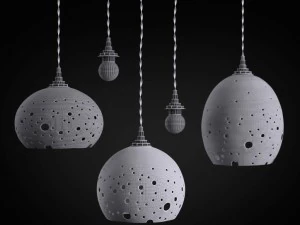 lusters black 3D Model