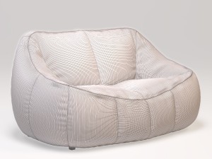 leather sofa 3D Model