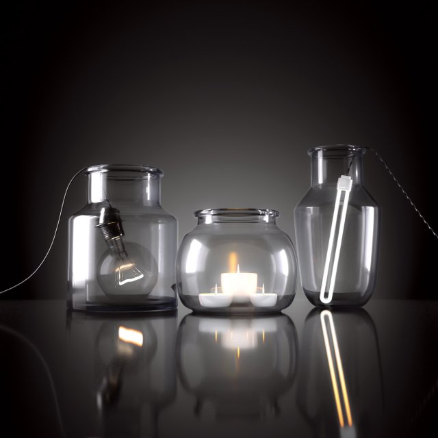 light in pots 3D Model .c4d .max .obj .3ds .fbx .stl .blend 