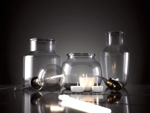 light in pots 3D Model