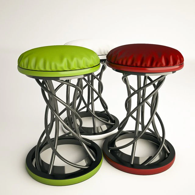 chair 3D Model .c4d .max .obj .3ds .fbx .stl .blend 