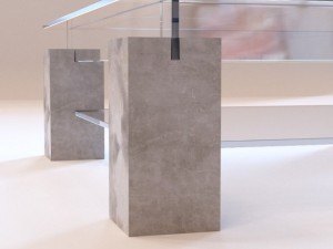 roche bobois  tenere coffee table Modelo 3D