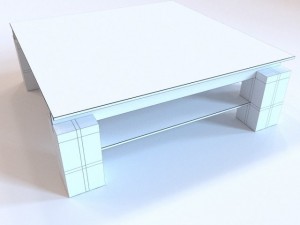 roche bobois  tenere coffee table Modelo 3D